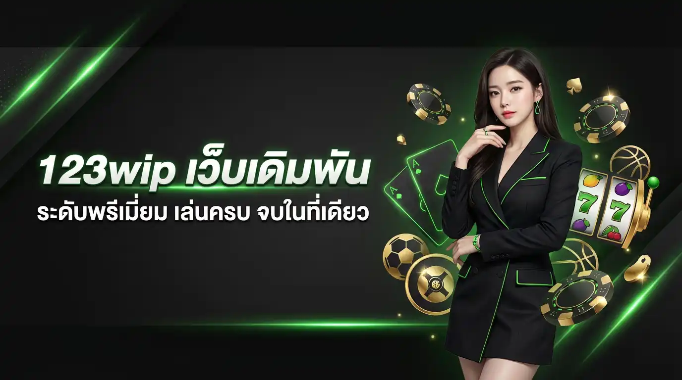 123wip เว็บเดิมพัน ระดับพรีเมี่ยม เล่นครบ จบในที่เดียว